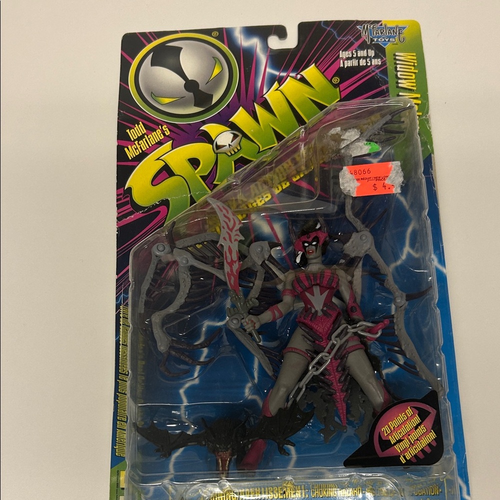 1996 Spawn Action Figure Widow Maker